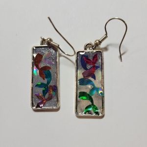 Mermaid tail earrings